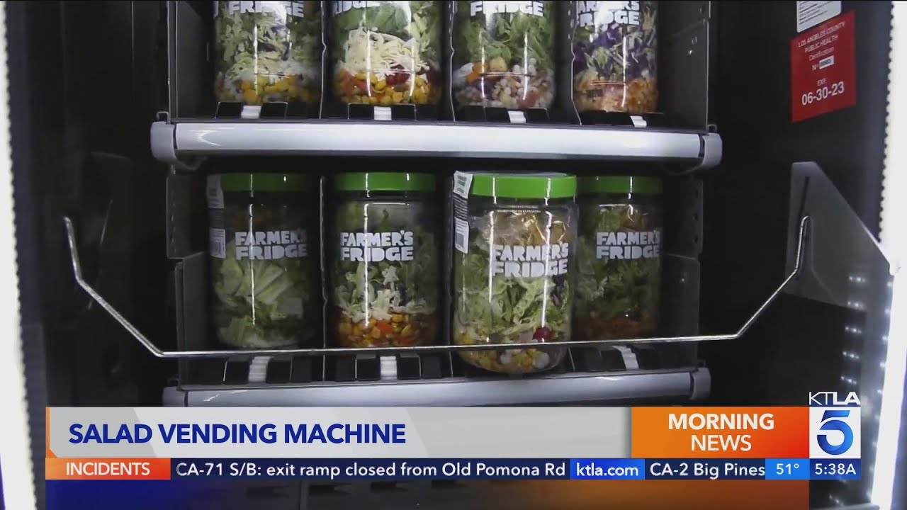 Salad from a vending machine? It's actually good - Rich on Tech