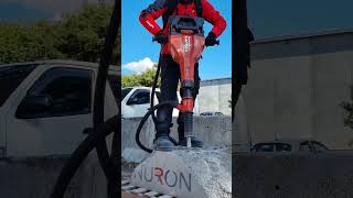 Virtually eliminate dust in concrete breaking applications