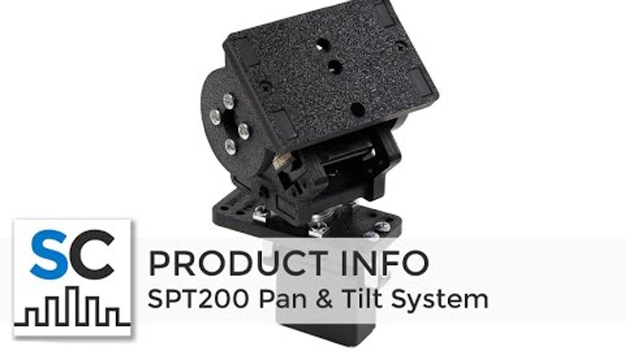 ServoCity SPT200 Pan & Tilt System YouTube