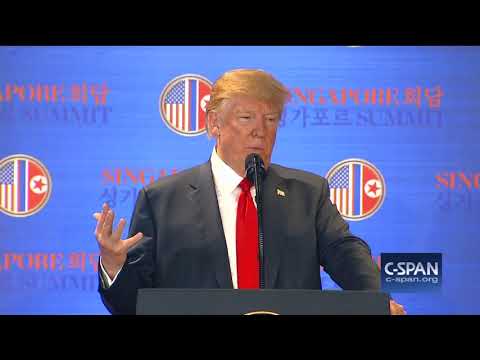 Word for Word: President Trump on Kim Jong Un, Otto Warmbier & Stopping "War Games" (C-SPAN)