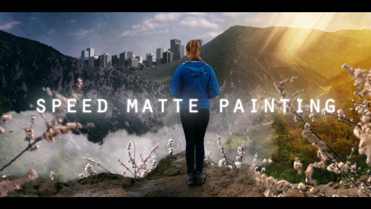 Speed matte painting