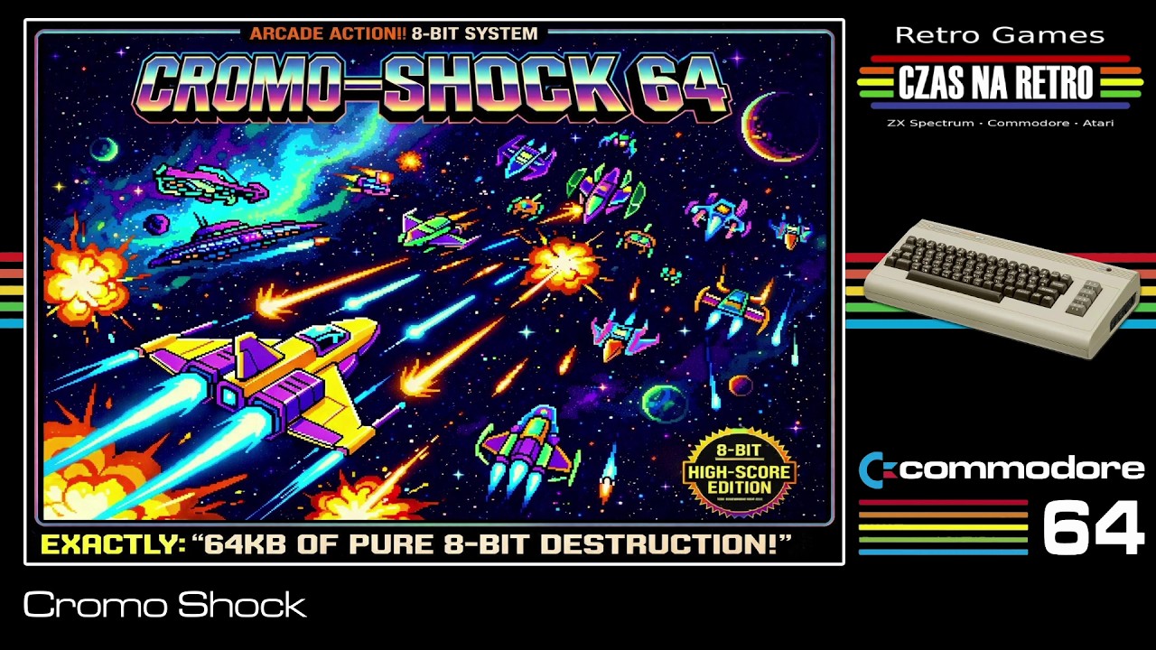 Cromo Shock (2026) - Commodore 64 - YouTube
