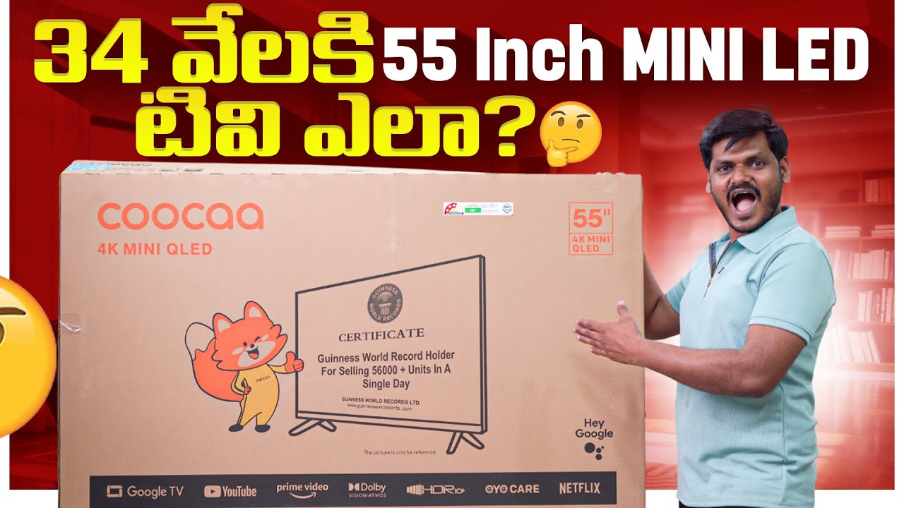 Coocaa 55 Inch Mini LED TV Review 🔥 2025 Worth It?