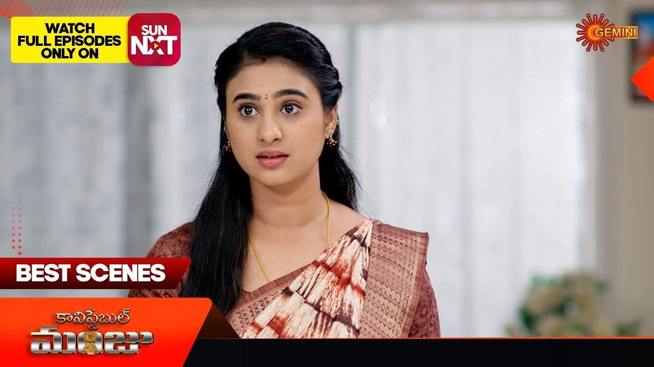 Constable Manju - Best Scenes | 02 Mar 2026 | Telugu Serial | Gemini TV