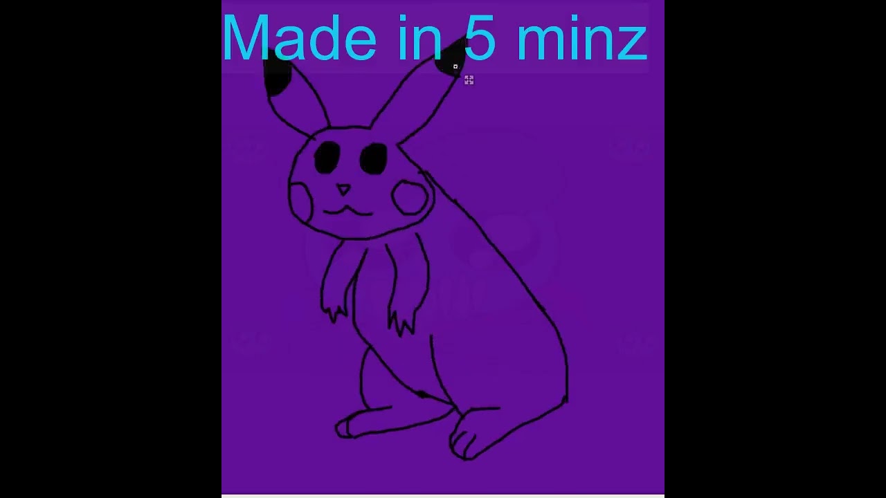 Pokemon Pikachu [5 minute] Art Time Lapse