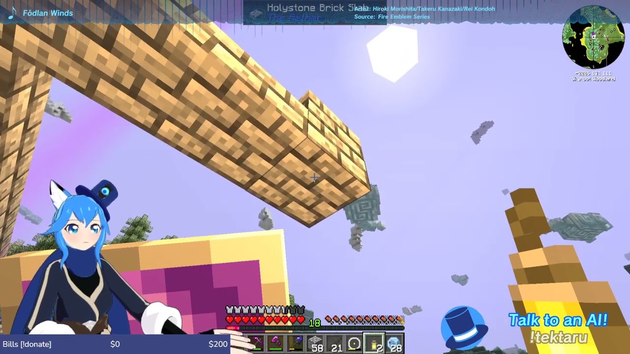 minecraft anniversary! (not 2 days late shaddap) | Escape the Aether [Stream 4]