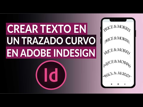 Cómo Crear Texto en un Trazado Curvo en Adobe InDesign cc - Muy Fácil