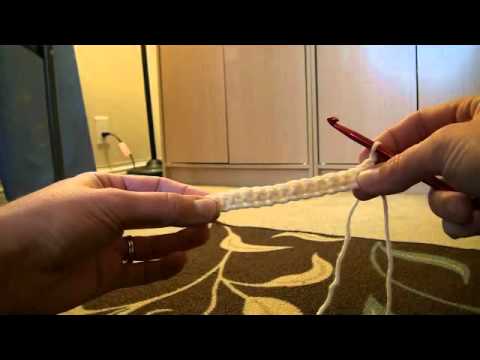 Turning Chain & Single Crochet into rows (that are not the starting chain)- Crochet