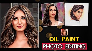 Oil Paint Photo Editing In One Click | How To Use Toonme App screenshot 1