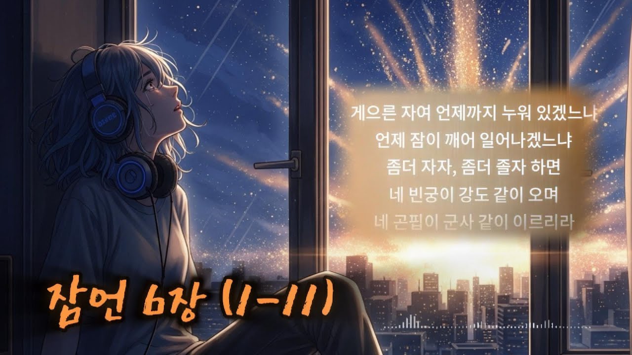 잠언6장 1 - 11 (The Anthill Wisdom) "Go to the Ant, You Sluggard" ✨| CITY PSALMS: Proverbs6