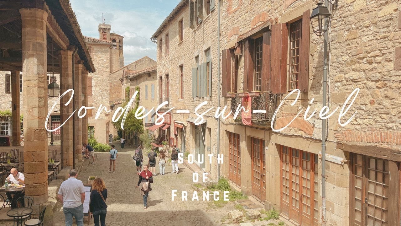 法國 Cordes-sur-Ciel｜尋尋覓覓，我終於找到法國最美中世紀小鎮！｜紅磚老城Albi｜南法傳統料理 Cassoulet｜Toulouse周邊景點｜女子一人旅 #4