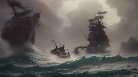 Stormy Sea - Stable Diffusion Animation using Automatic1111 Deforum extension test