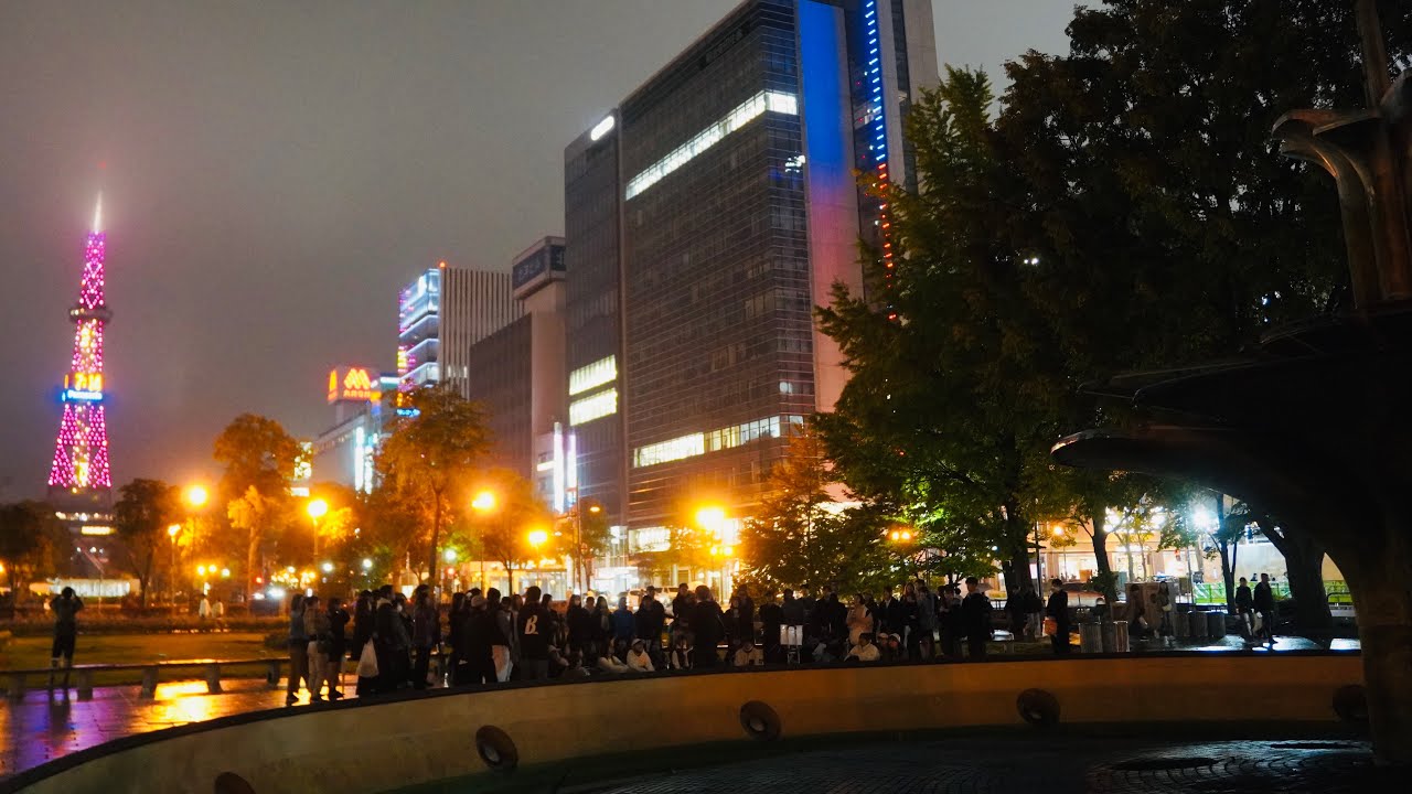 【 きゃない 】【オリジナル曲フル動画】小雨が降る中の大通公園(北海道札幌市)路上ライブ 2025.10.12
