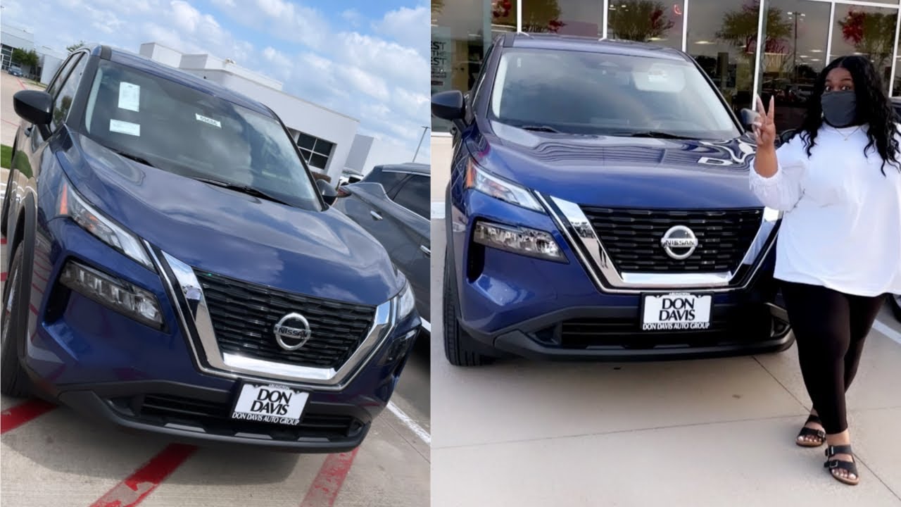 I GOT A NEW CAR! 2021 NISSAN ROGUE - VLOG/CAR TOUR | CallHerChels