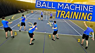 Ball Machine Drills for Tennis Improvement -Training Without a Coach screenshot 4