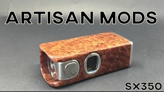 ARTISAN MODS  - BOX MOD REVIEW - high end stabilized box mod