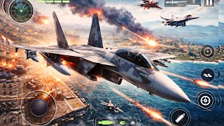 Combat Fighter Jet Simulator Game 🔥 Real Air War Mission Gameplay | Android Games screenshot 3