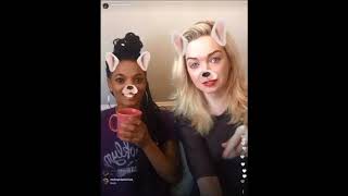 Jamie Clayton And Freema Agyeman Live On Instagram