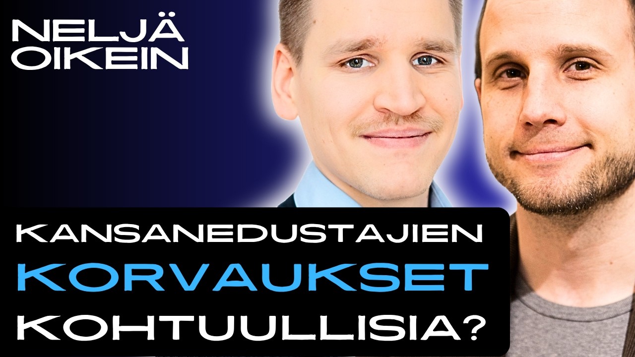 Joutuvatko kansanedustajat tekemään työtään nälkäpalkalla? | Neljä Oikein #40