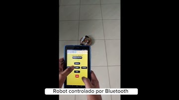 Robótica móvil básica Robot controlado por bluetooth #roboticaeducativa  #arduino #robot #esp32