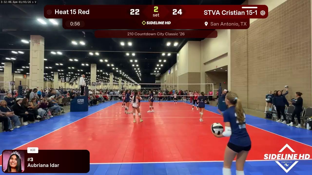 STVA Cristian 15-1 vs. Heat 15 Red (2026.01.03)
