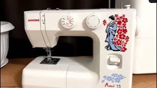 new home sewing machine Janome Ami 15