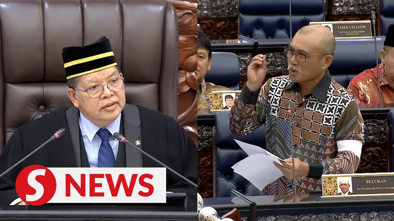 ‘You can debate, but please don’t insult the Speaker,’ Kiandee told