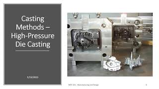 Ch 6 Permanent Mold Casting