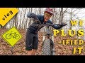 SYD'S FIRST RIDE ON A PLUS BIKE -- Jamis Portal 27.5+ | Syd and Macky TV Ep. 1