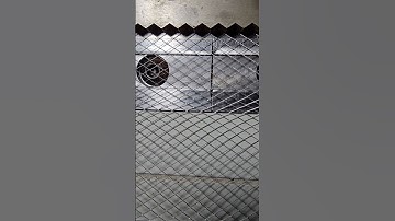 Expanded metal mesh machine