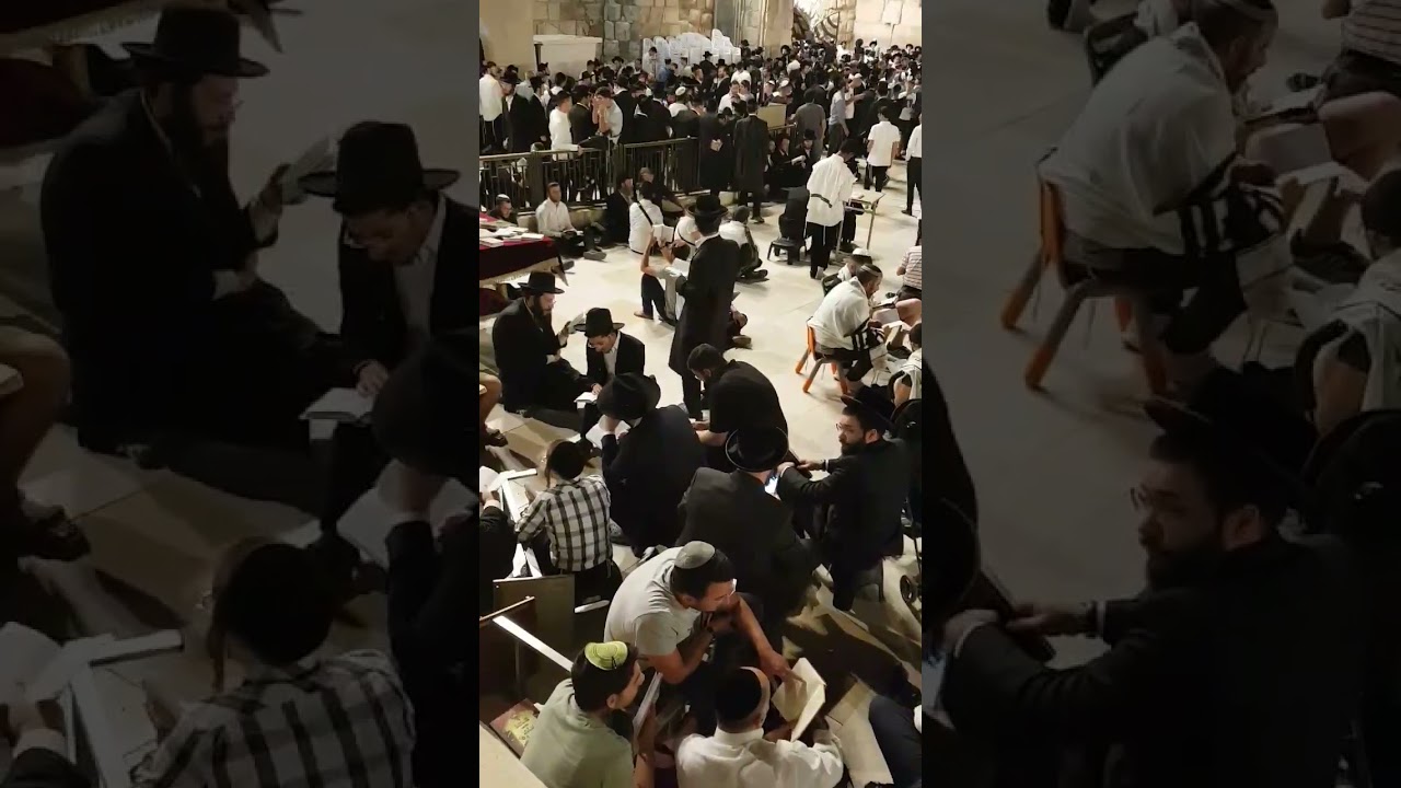 17.07.2021 | Mais de 100 mil pessoas passando pelo Kotel, nas próximas 24 horas