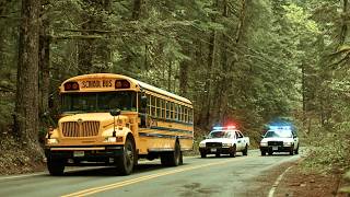 They Survive Inside a Bus in the Forest! | Horror Movie | Full movies