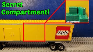 How to Make a SECRET COMPARTMENT in a Lego Truck!