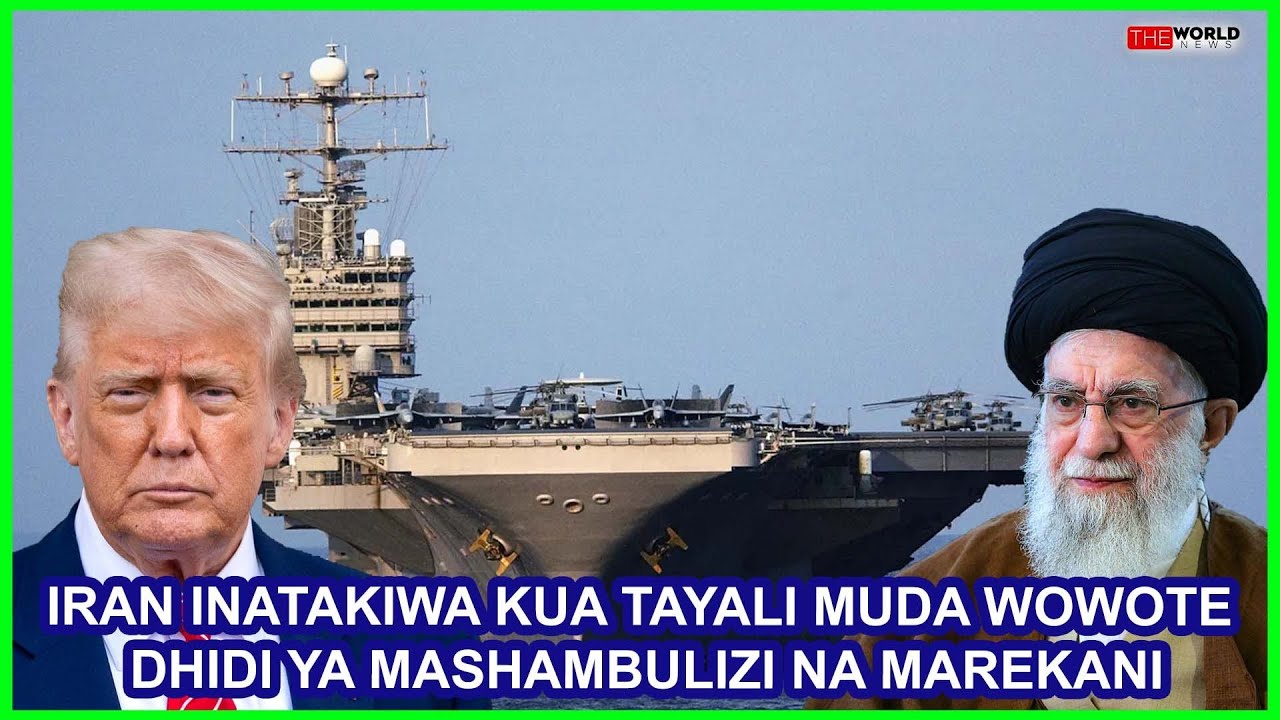 СООБЩЕНИЕ: ИРАН ДОЛЖЕН БЫТЬ ГОТОВ В ЛЮБОЕ ВРЕМЯ | ТРАМП МОЖЕТ НАПАСТЬ НА НЕГО В ЛЮБОЙ МОМЕНТ