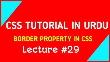 How to apply border property in  CSS || Table styling in CSS | border spacing | border col | Lec #29