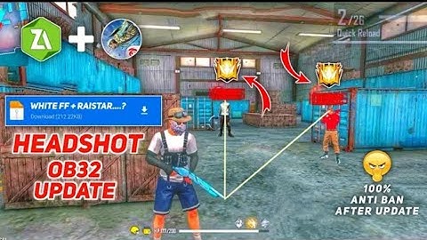 💯ffh4x Auto Headshot Hack‼️ New Injector FF || Free Fire Esp Name Mod Menu Injector Hack #OB32