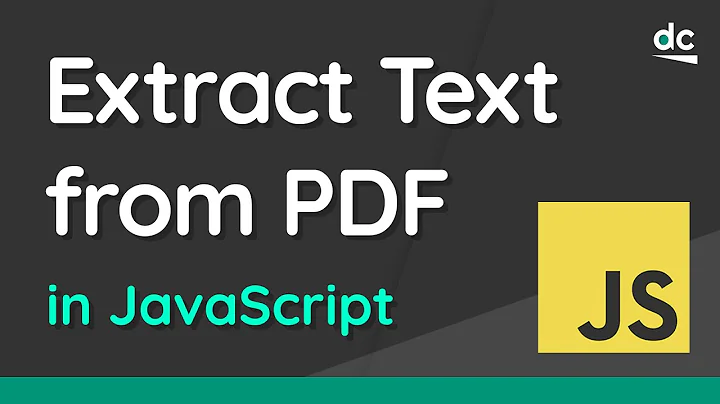 How to Extract Text from a PDF Document Using JavaScript & Express.js