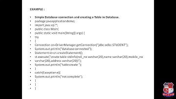 GTU_DI_COMPUTER_Advance Java Programming (Sem-6)_JDBC PRACTICAL FOR DATABASE CONNECTIVITY WITH STEPS