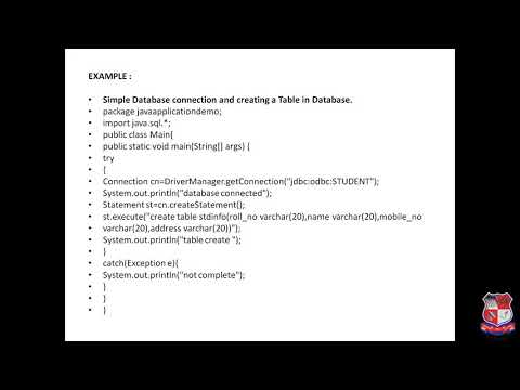 GTU_DI_COMPUTER_Advance Java Programming (Sem-6)_JDBC PRACTICAL FOR DATABASE CONNECTIVITY WITH STEPS