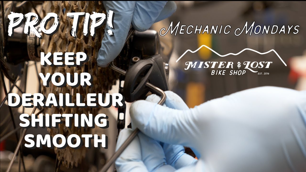 PRO TIP Keep Your Derailleur Shifting Smooth! / Mechanic Mondays EP3