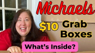 NEW Michaels Grab Bags  What's inside? Love the Surprises!!