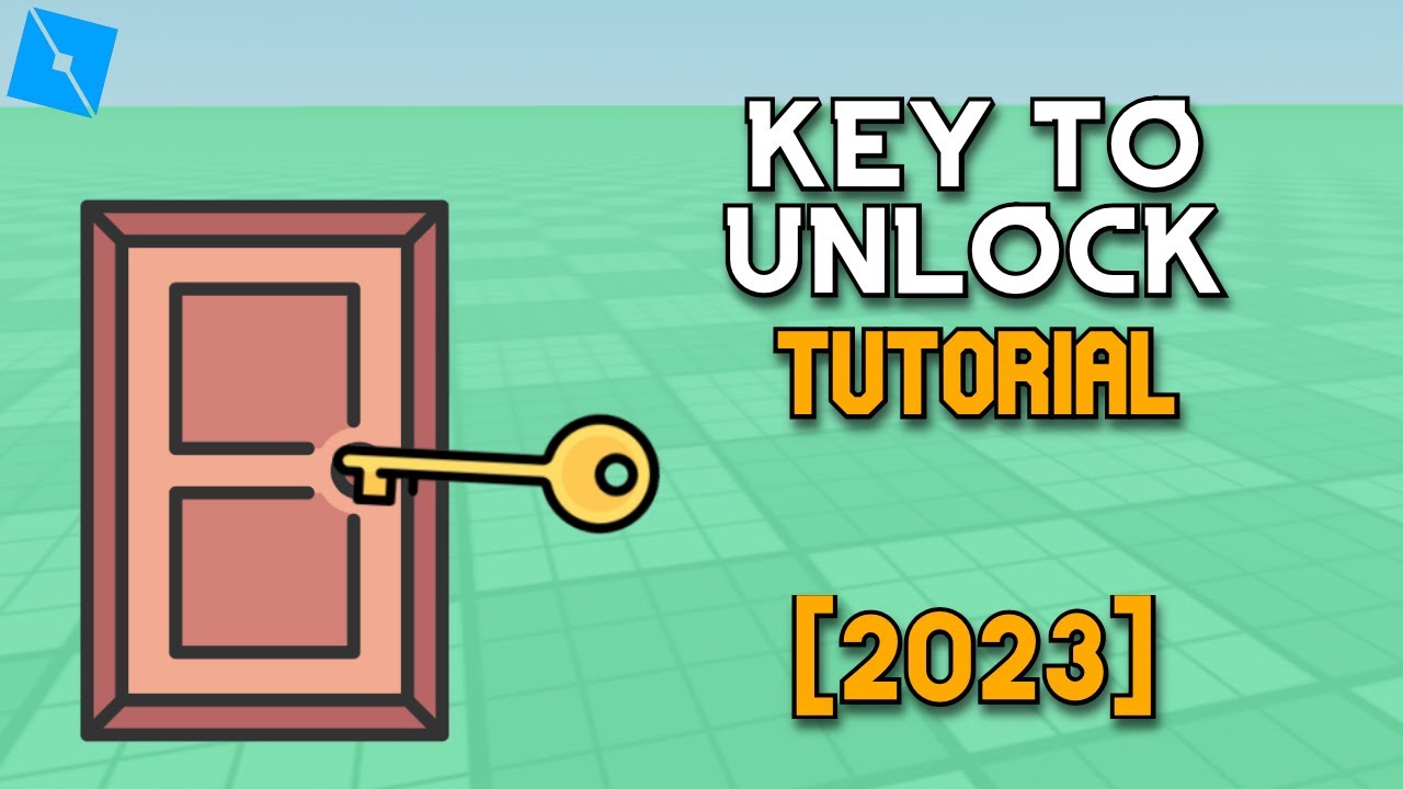 [2023] HOW TO MAKE A KEYCARD DOOR IN ROBLOX STUDIO - KEY REQUIRED TO ...