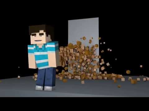 Minecraft short: Slamacow Animation poop