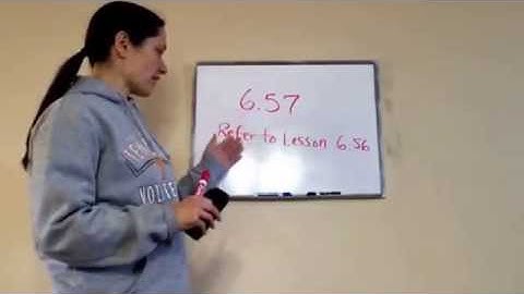 Saxon Math 6th Grade - Lesson 57 -