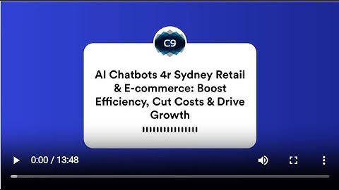 AI Chatbots for Sydney Retail & E-commerce: Boost Efficiency, Cut Costs & Drive Growth