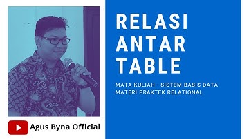 Materi SBD - Relasi Tabel (Praktek)