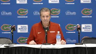 Details John Calipari Postgame Press Conference – Florida 111, Arkansas 77 News
