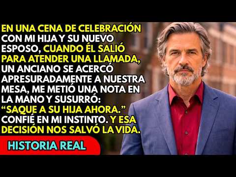 Cuando el esposo de mi hija salió un anciano me dio una nota Saca a tu hija ya