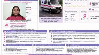SMART AMBULANCE SYSTEM WITH REAL TIME PATIENT DATA TRANSMISSION