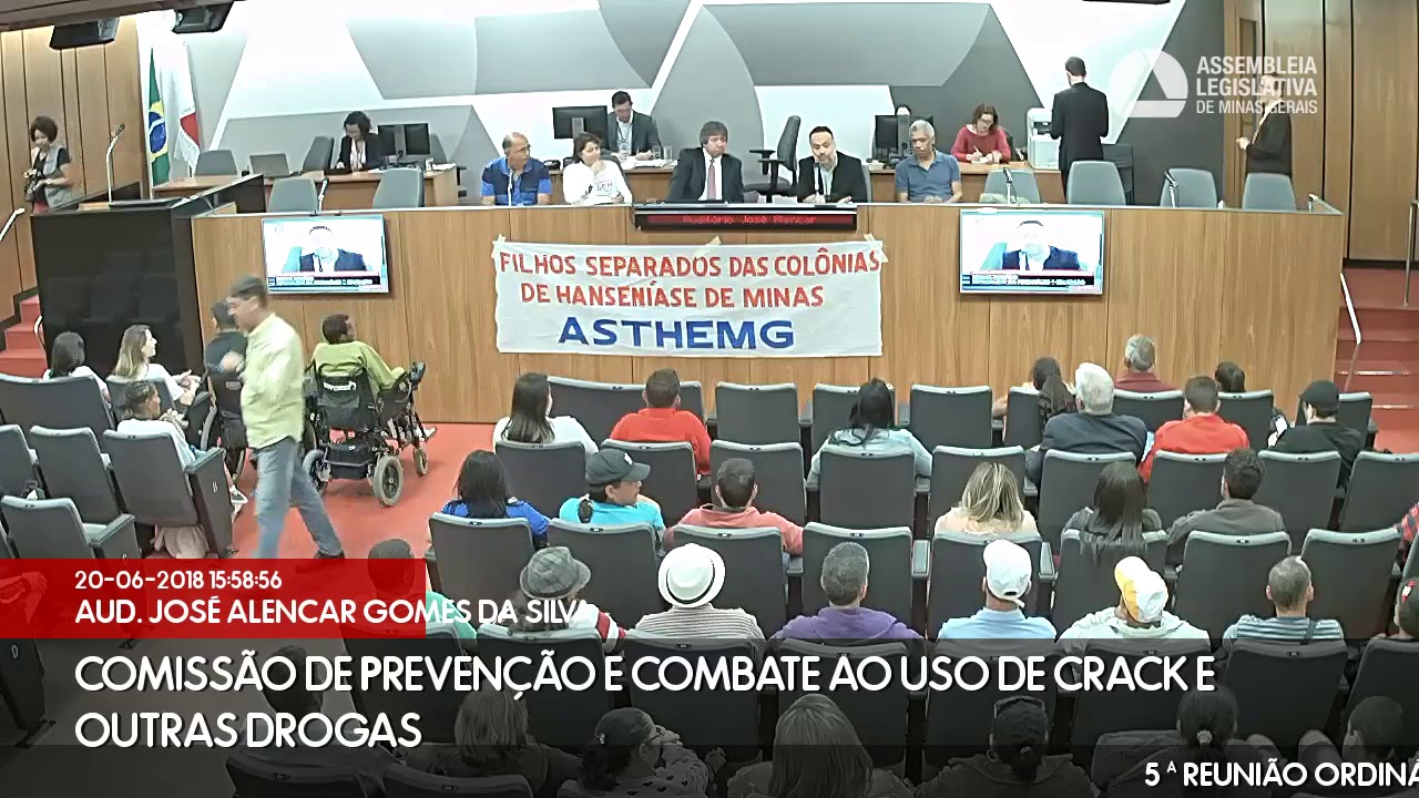 minas gerais aeropuerto 20/06/2018 15:30 - Comissão de Prevenção e Combate ao uso de Crack e outras Drogas